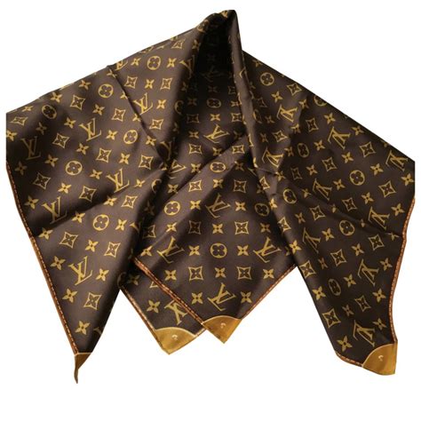 lv silk scarves